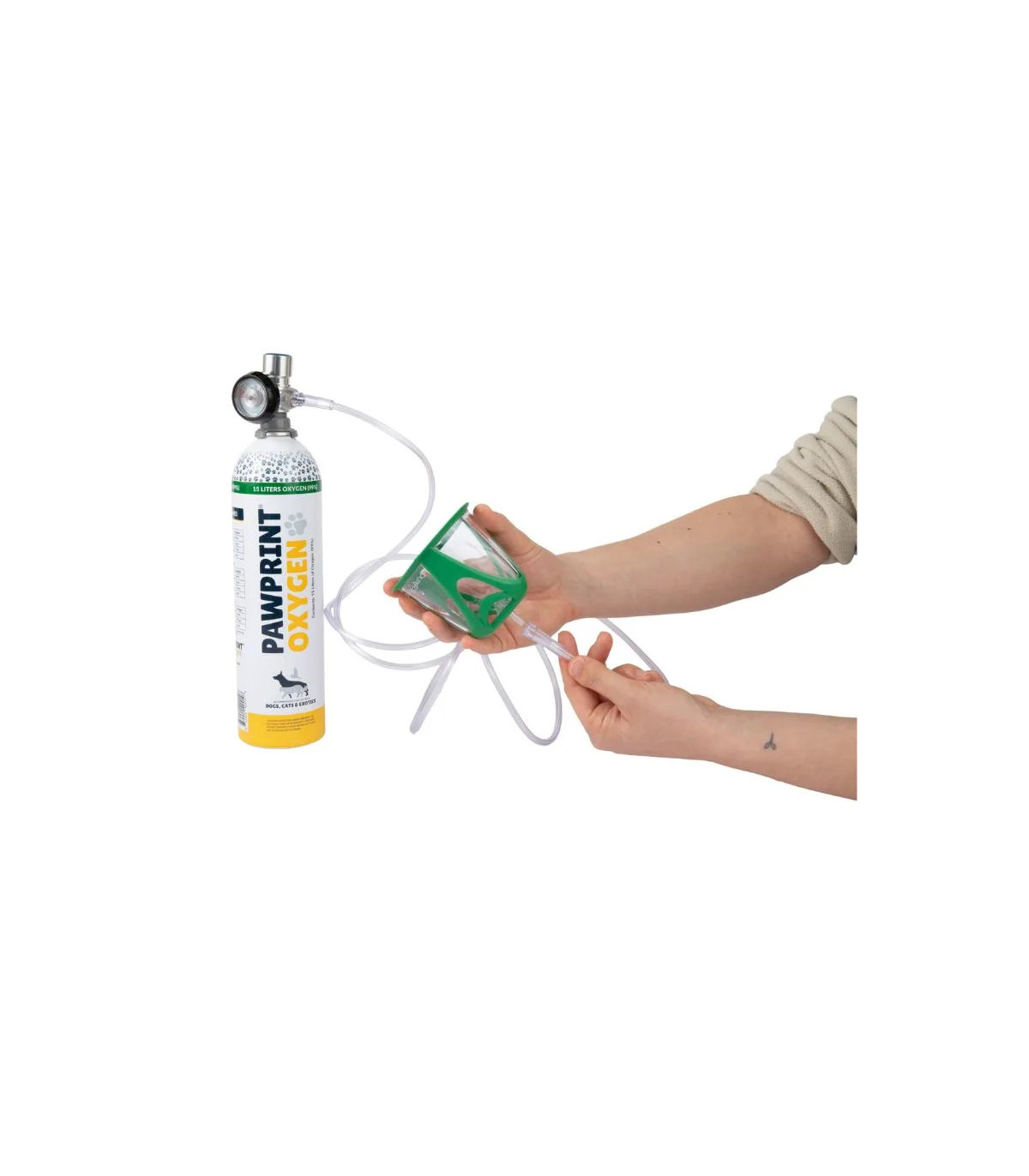 Oxígeno portátil PawPrint para perros 11–15 kg – Toki