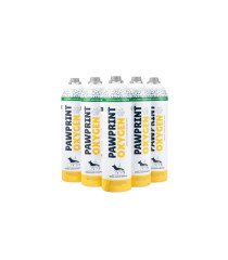 Pack de 6 botellas de oxígeno PawPrint 15L – Toki Pet Shop