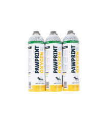 Pack de 3 botellas de oxígeno PawPrint 15L – Toki Pet Shop.