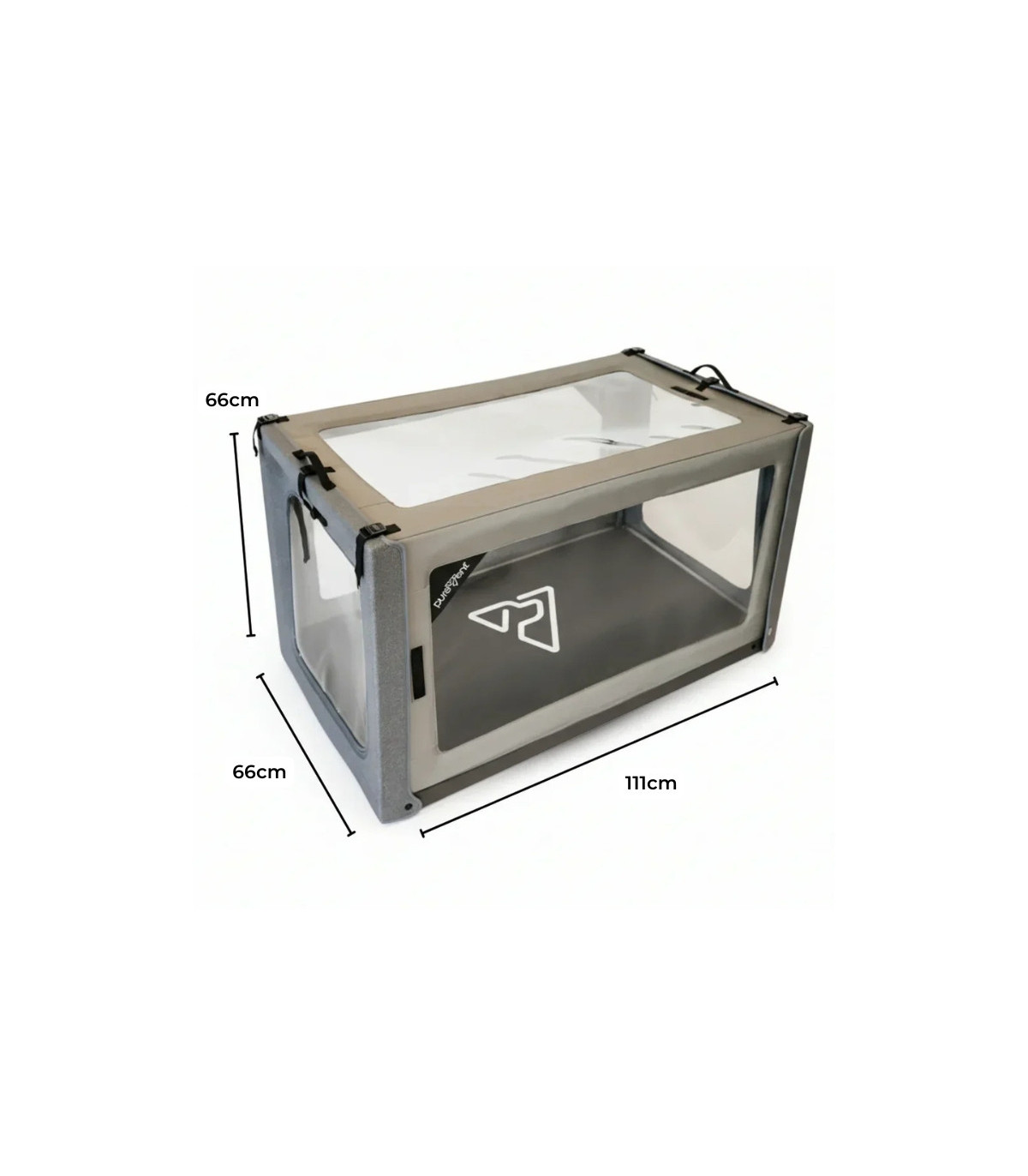 Cámara de oxígeno PureVent para perros y gatos de 14 a 30 kg tamaño L – Toki.